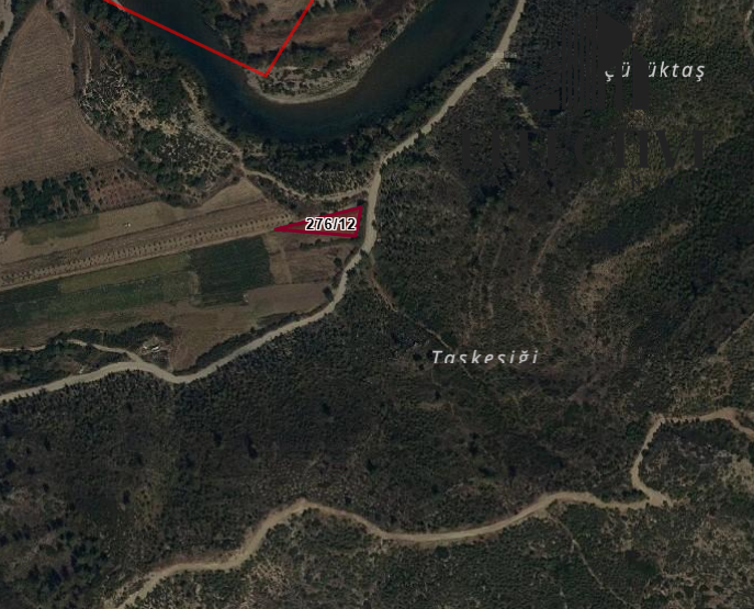 MANAVGAT SAĞRİN'DE RAFTİNG BÖLGESİNDE SATILIK TARLA *REF431