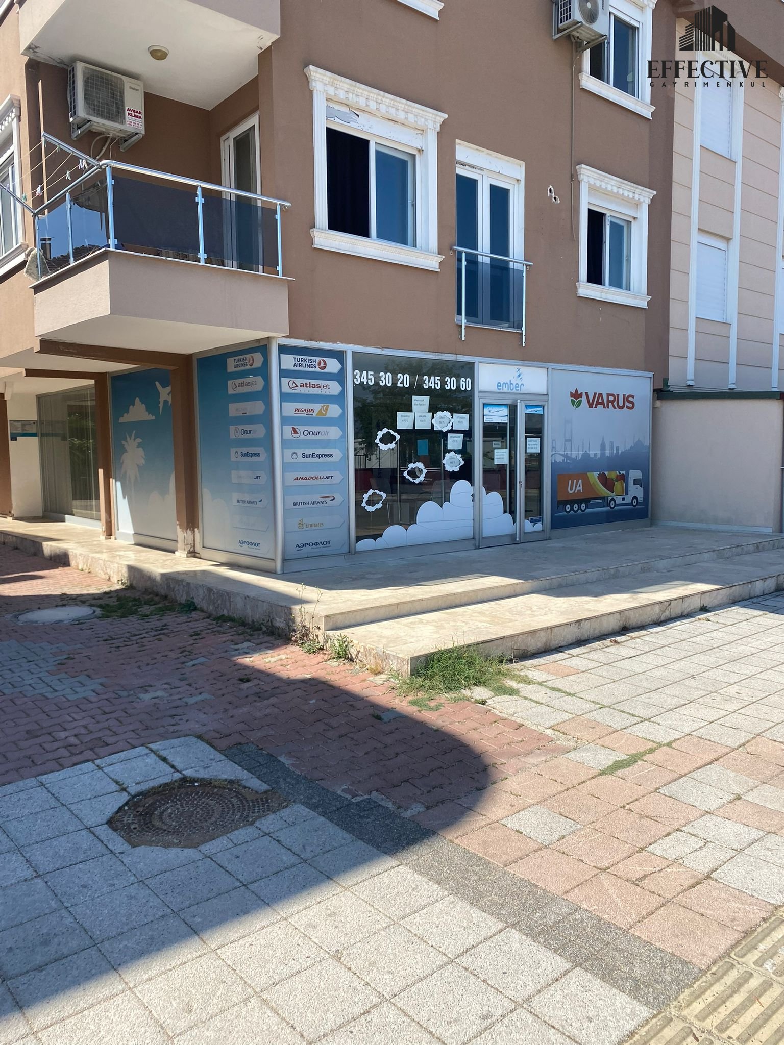 Özdilek Erasta Arasında Cadde Üzeri Satılık 220 m² Dükkan Ref287