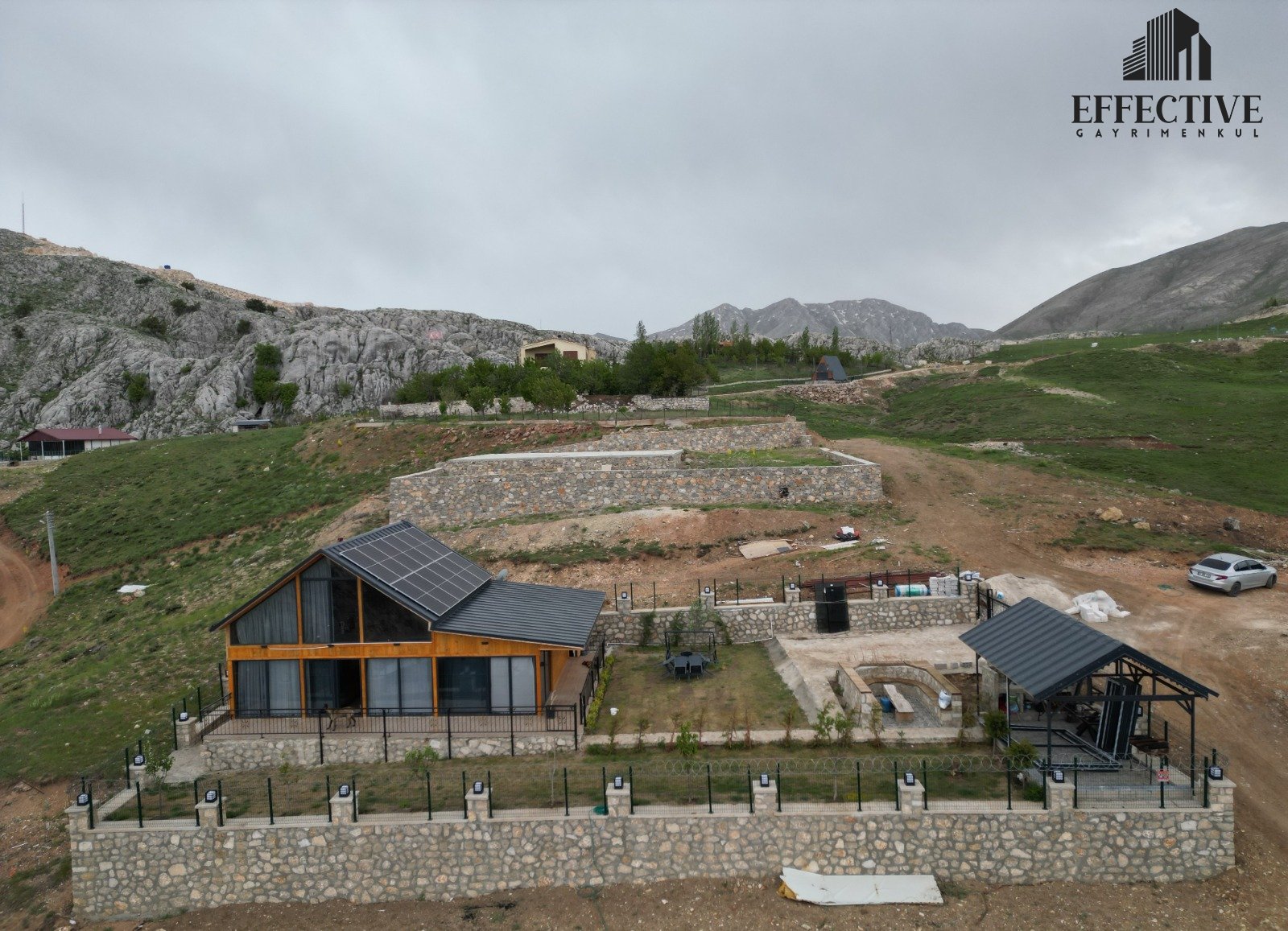 Antalya Feslikan Yaylasında Deniz Manzaralı Bungalov Ev Ref527